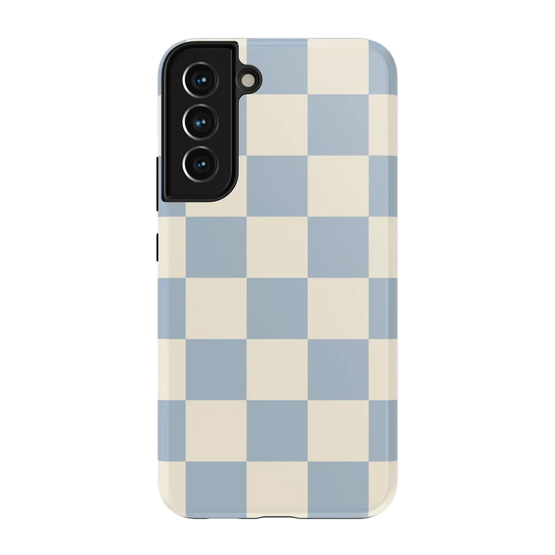 Fit Check | Light Blue Checkerboard Case - Galaxy S22 Plus