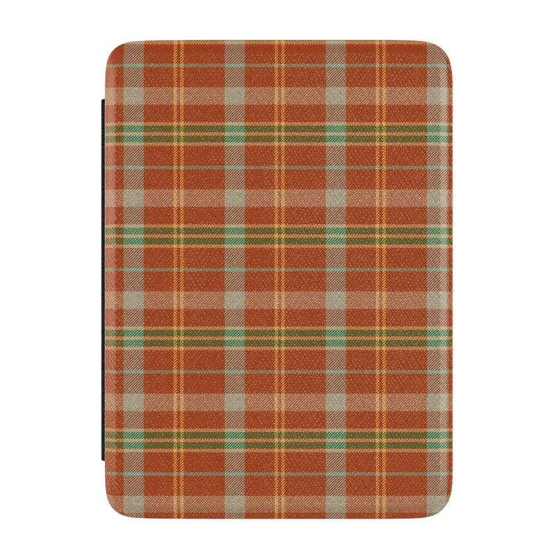 Spiced Chai | Fall Plaid Kindle Case | Casely