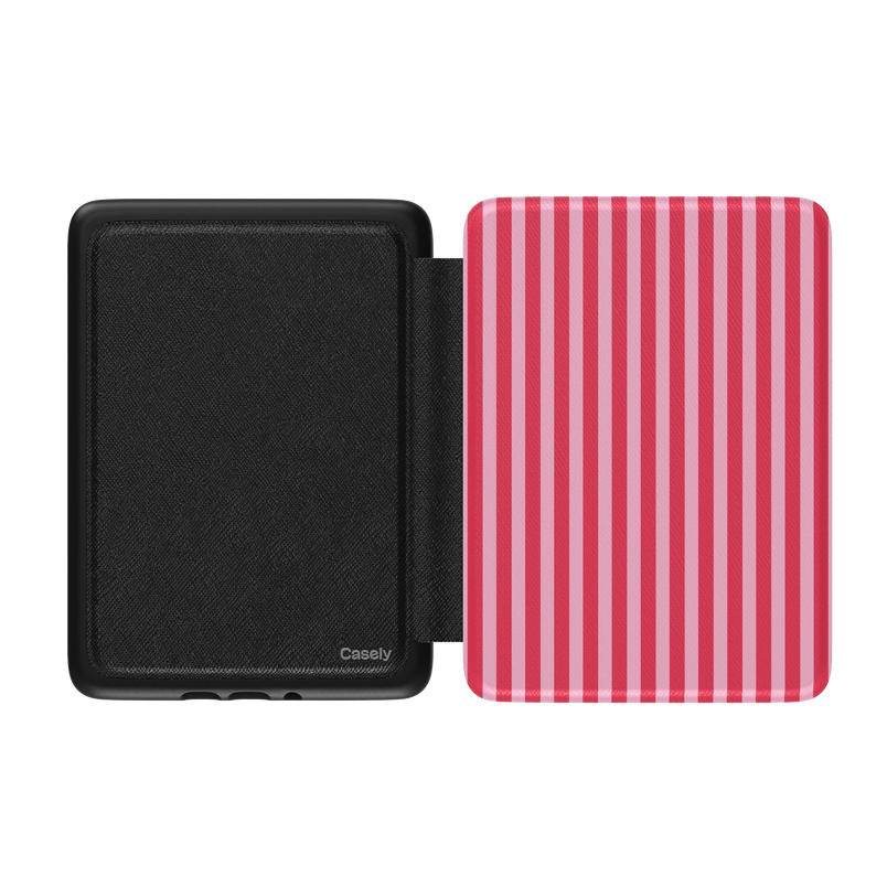 Perfect Stripes | Pink Stripes Kindle Case