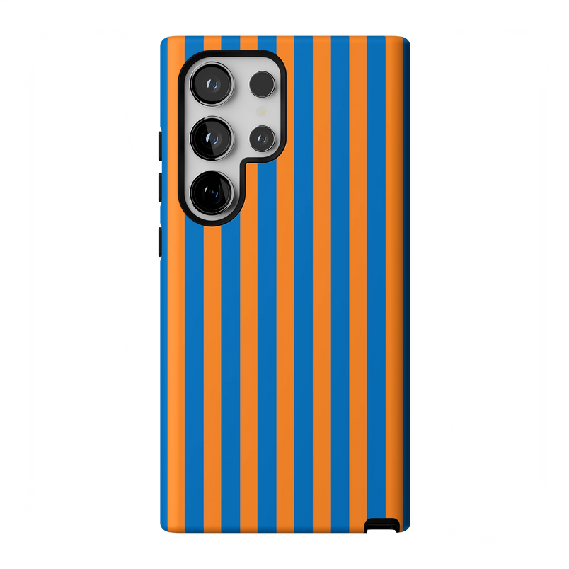 Go New York | Blue & Orange Stripes Case - Galaxy S24 Ultra