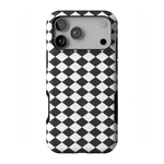 Salem's Hex | Black & White Checkered Case