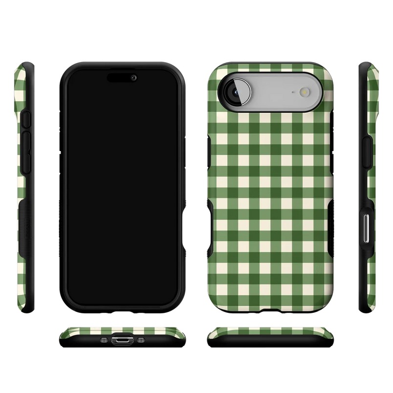 Checked Twice | Green Plaid Case