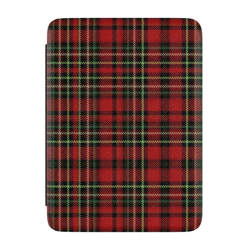 Red Holiday Plaid Kindle Case | Casely