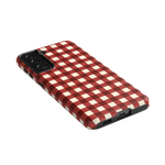Checked Twice | Red Plaid Case