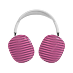 Stripes and the City | Pink & Purple Pinstripe AirPods Max Case - AirPods Max