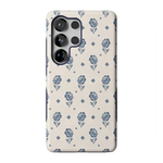 Seaside Stitch | Vintage Roses Case - Galaxy S25 Ultra