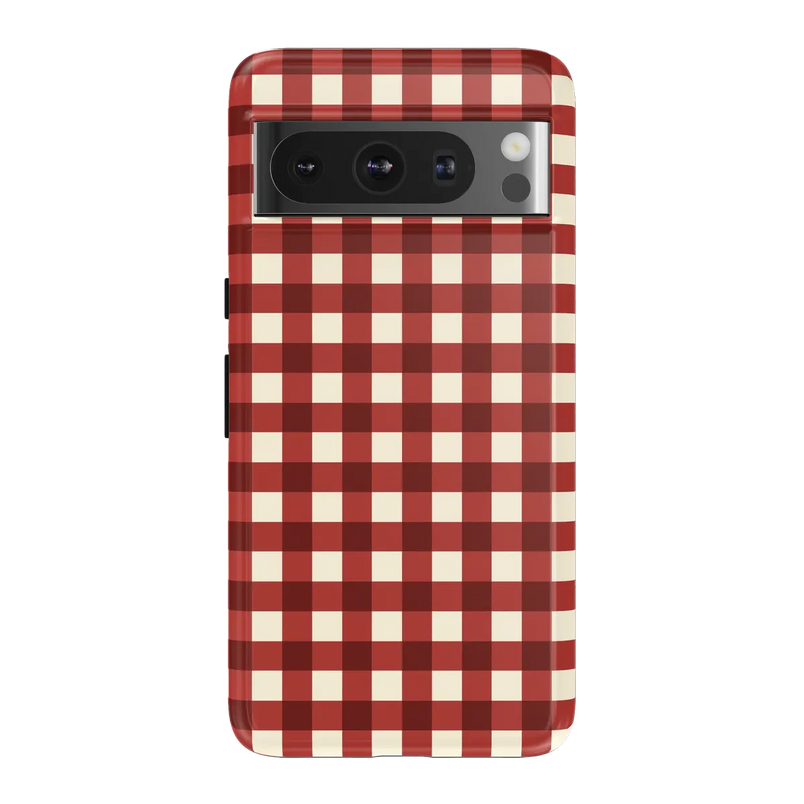 Checked Twice | Red Plaid Case