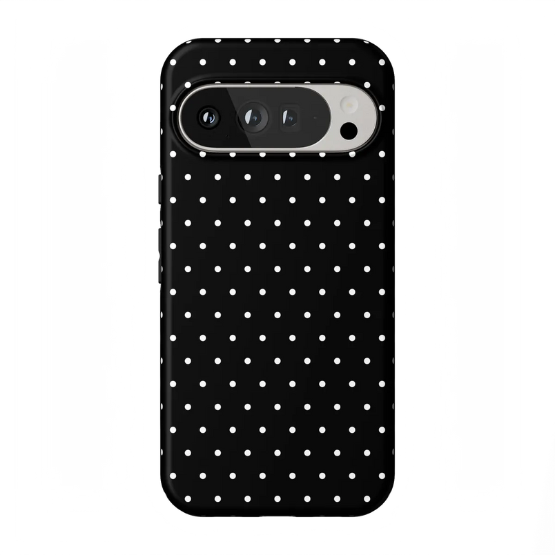 On the Dot | Black Polka Dot Case