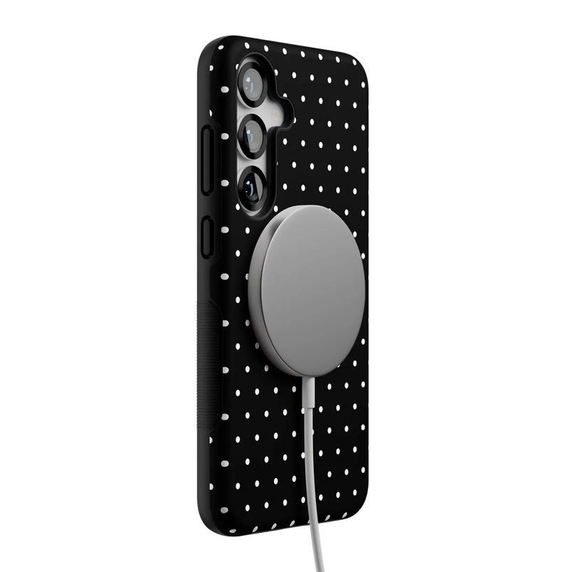 On the Dot | Black Polka Dot Case