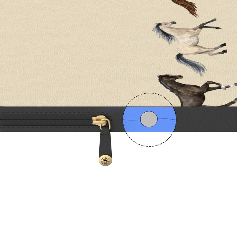 Stallion Stampede | Wild Horses Laptop Case