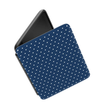On the Dot | Navy Polka Dot Kindle Case