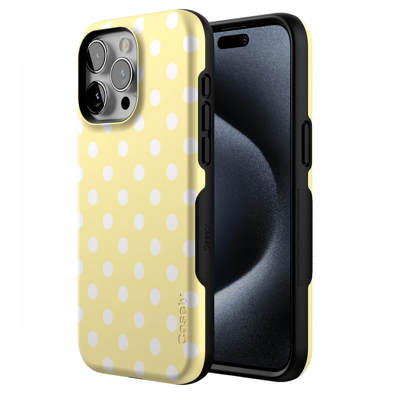 Spotted in SoHo | Yellow Polka Dot Case