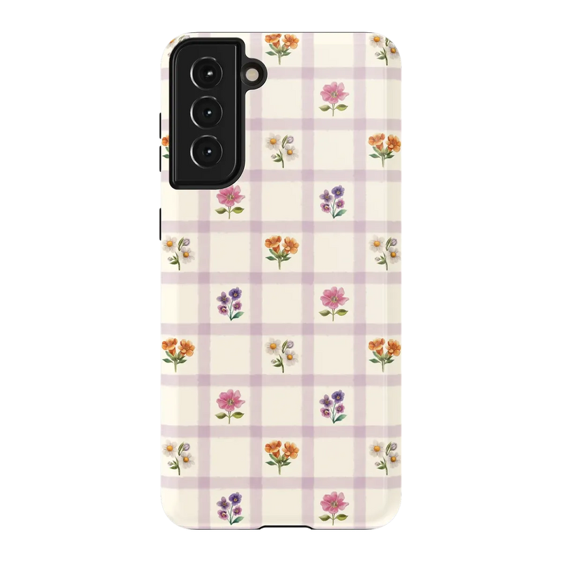 Meadow Check | Floral Gingham Case