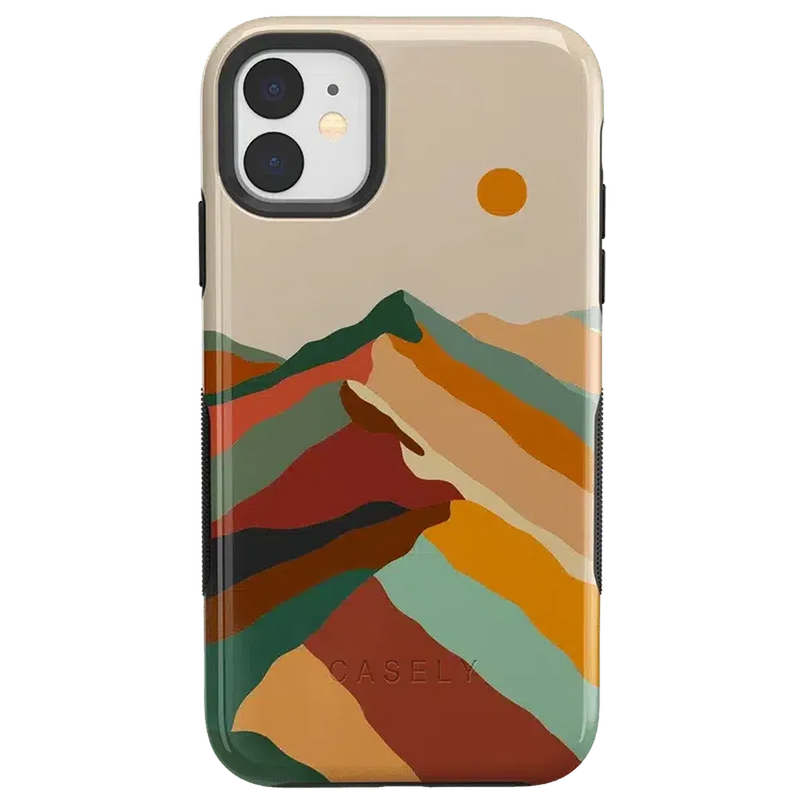 Magic Mountain | Colorblock Case iPhone Case get.casely Bold iPhone 11