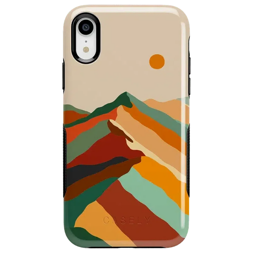Magic Mountain | Colorblock Case iPhone Case get.casely Bold iPhone XR 