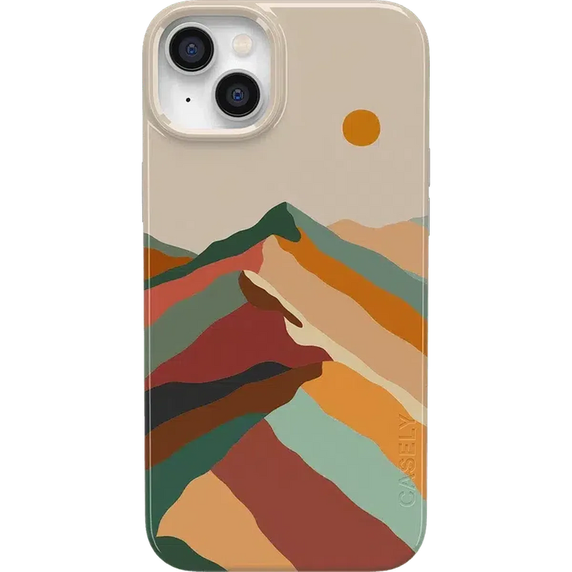Magic Mountain | Colorblock Case iPhone Case get.casely Classic + MagSafe® iPhone 14 Plus
