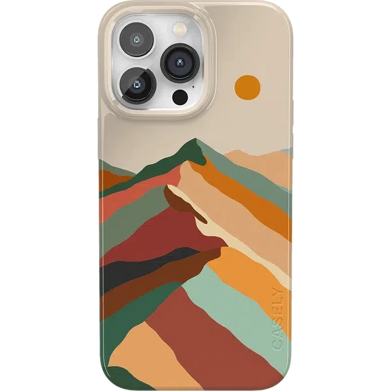 Magic Mountain | Colorblock Case iPhone Case get.casely Classic + MagSafe® iPhone 14 Pro Max
