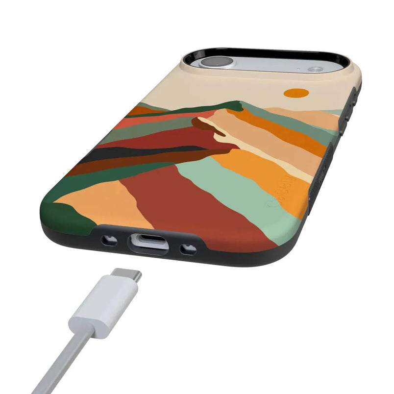Magic Mountain | Colorblock Case iPhone Case get.casely 