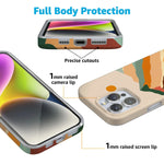 Magic Mountain | Colorblock Case iPhone Case get.casely 