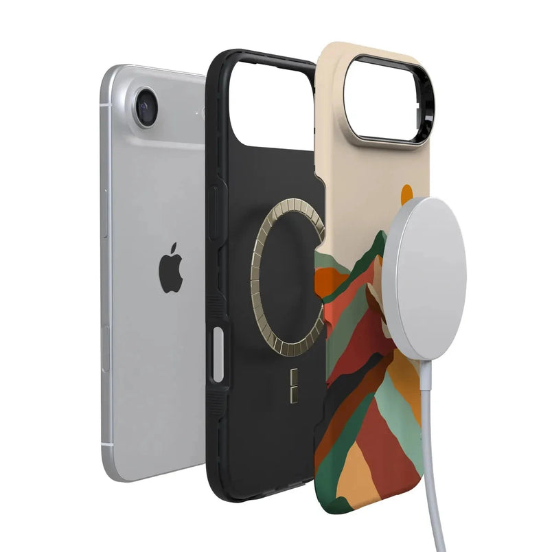 Magic Mountain | Colorblock Case iPhone Case get.casely 