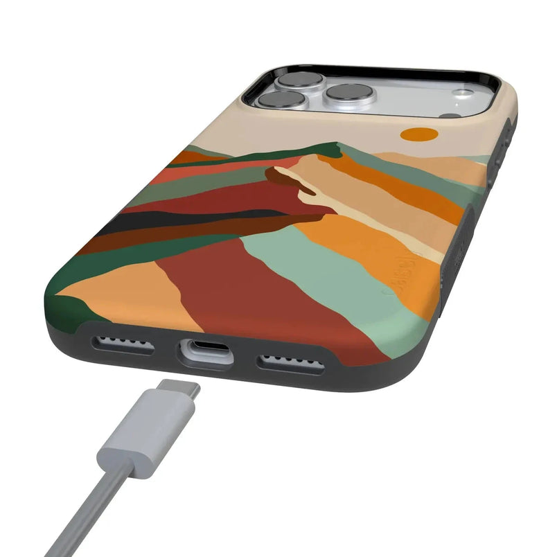 Magic Mountain | Colorblock Case iPhone Case get.casely 