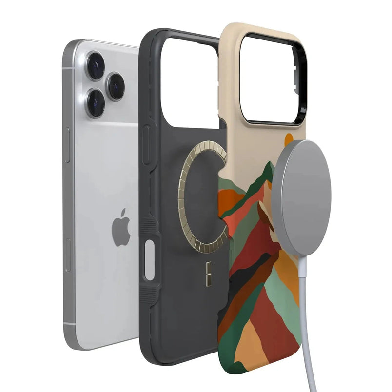 Magic Mountain | Colorblock Case iPhone Case get.casely 