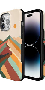 Magic Mountain | Colorblock Case iPhone Case get.casely 