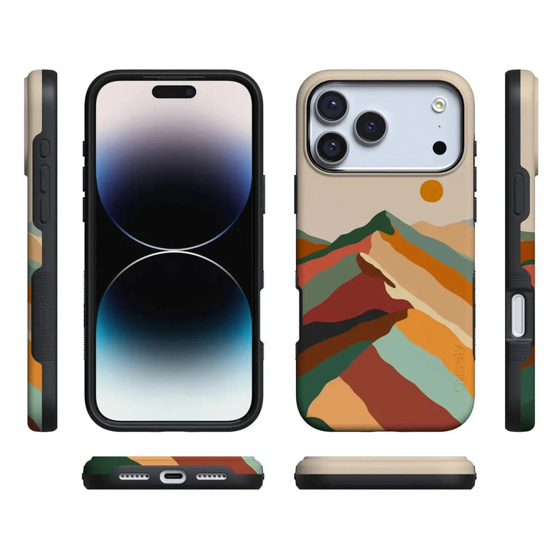 Magic Mountain | Colorblock Case iPhone Case get.casely 