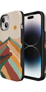 Magic Mountain | Colorblock Case iPhone Case get.casely 