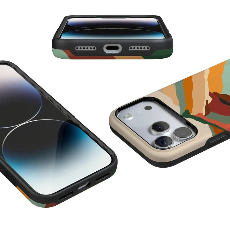 Magic Mountain | Colorblock Case iPhone Case get.casely 