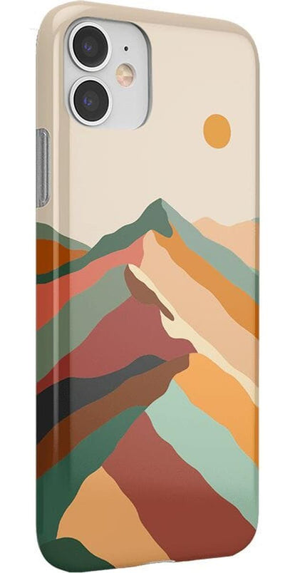 Magic Mountain | Colorblock Case iPhone Case get.casely 