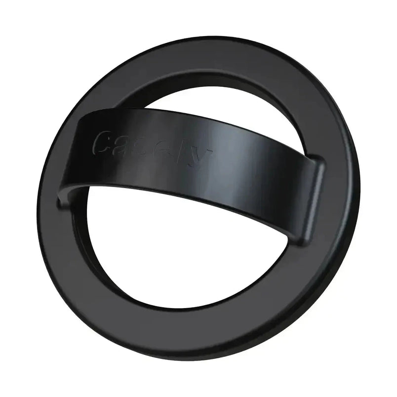 get.casely Black Magnetic Phone Ring
