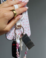 MagRing+ | Bone White Magnetic Adjustable Phone Ring with Keychain MagRing+ get.casely 