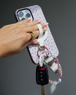 MagRing+ | Bone White Magnetic Adjustable Phone Ring with Keychain MagRing+ get.casely 