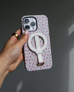 MagRing+ | Bone White Magnetic Adjustable Phone Ring with Keychain MagRing+ get.casely 