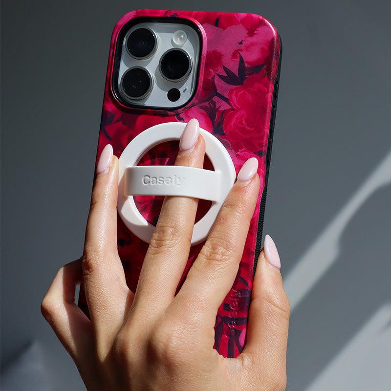 MagRing | Bone White Magnetic Phone Ring MagRing get.casely 