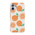 Main Squeeze | Orange Stamped Case iPhone Case get.casely Classic + MagSafe® iPhone 16 