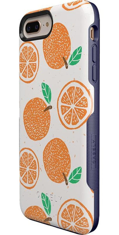 Main Squeeze | Orange Stamped Case iPhone Case get.casely 