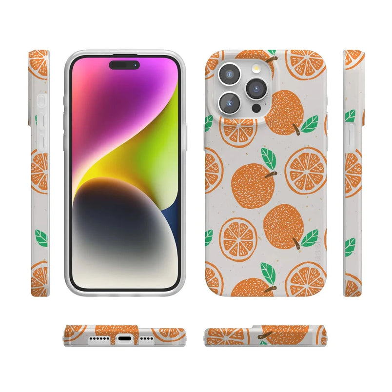 Main Squeeze | Orange Stamped Case iPhone Case get.casely 