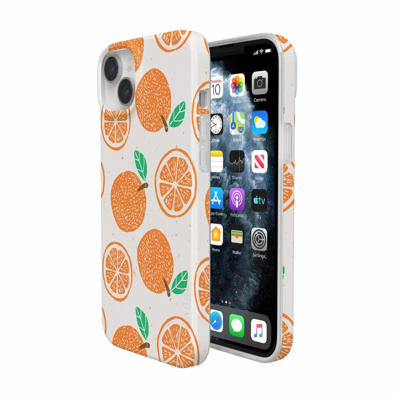 Main Squeeze | Orange Stamped Case iPhone Case get.casely 