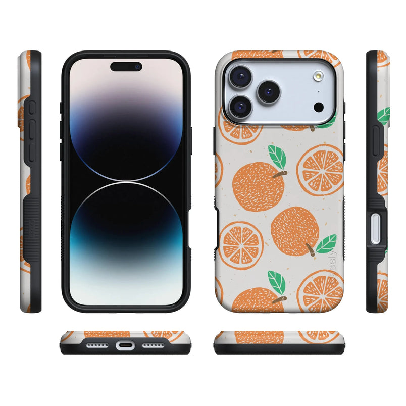 Main Squeeze | Orange Stamped Case iPhone Case get.casely 