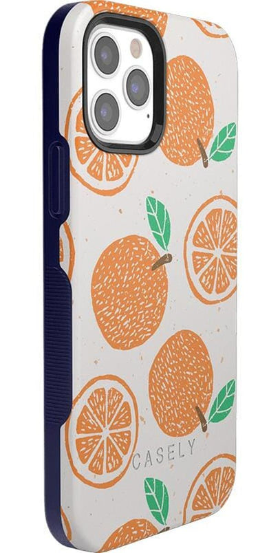 Main Squeeze | Orange Stamped Case iPhone Case get.casely 