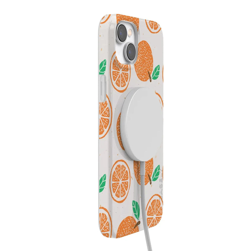 Main Squeeze | Orange Stamped Case iPhone Case get.casely 