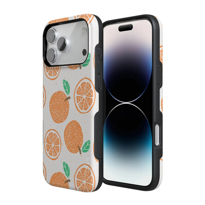 Main Squeeze | Orange Stamped Case iPhone Case get.casely 