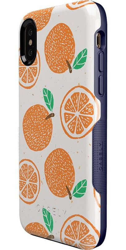 Main Squeeze | Orange Stamped Case iPhone Case get.casely 