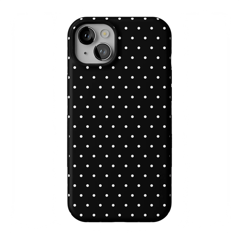 On the Dot | Black Polka Dot Case