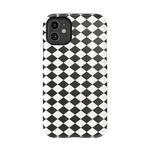Salem's Hex | Black & White Checkered Case