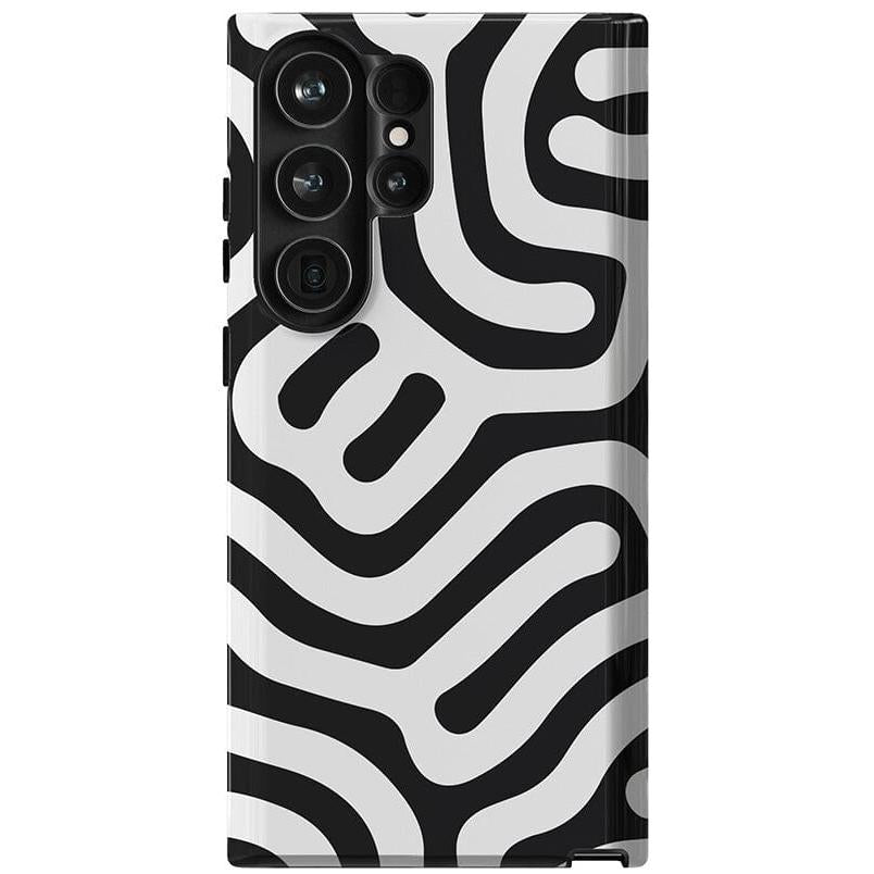 Maze | High Contrast Design Case Phone Case Casetry Essential Galaxy S24 Ultra