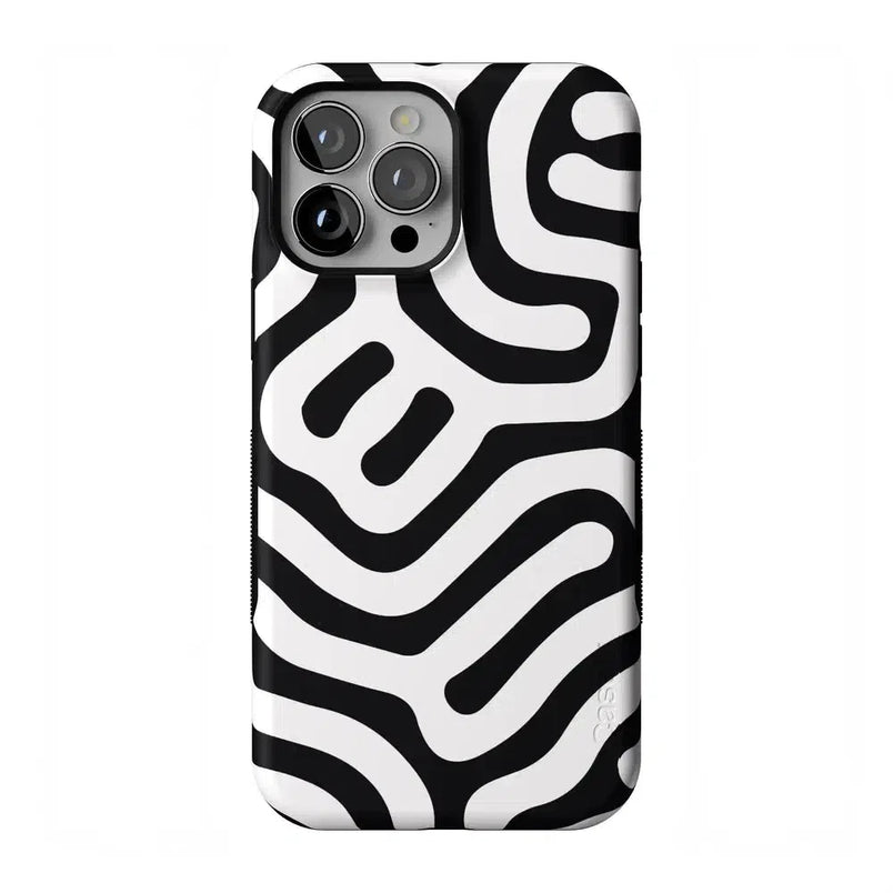 Maze | High Contrast Design Case Phone Case Casetry Bold Flex + MagSafe® iPhone 13 Pro Max