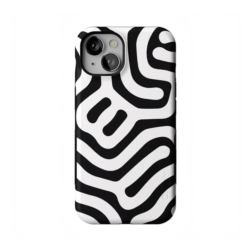Maze | High Contrast Design Case Phone Case Casetry Bold Flex + MagSafe® iPhone 13